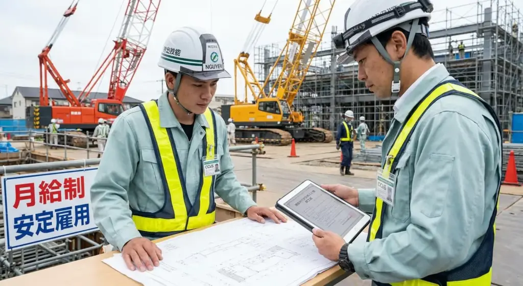 建設分野の特定技能1号